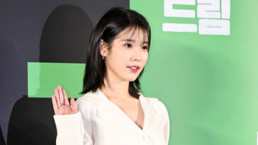 IU's Outfit at ‘Dream’ Press Conference on March 30, 2023