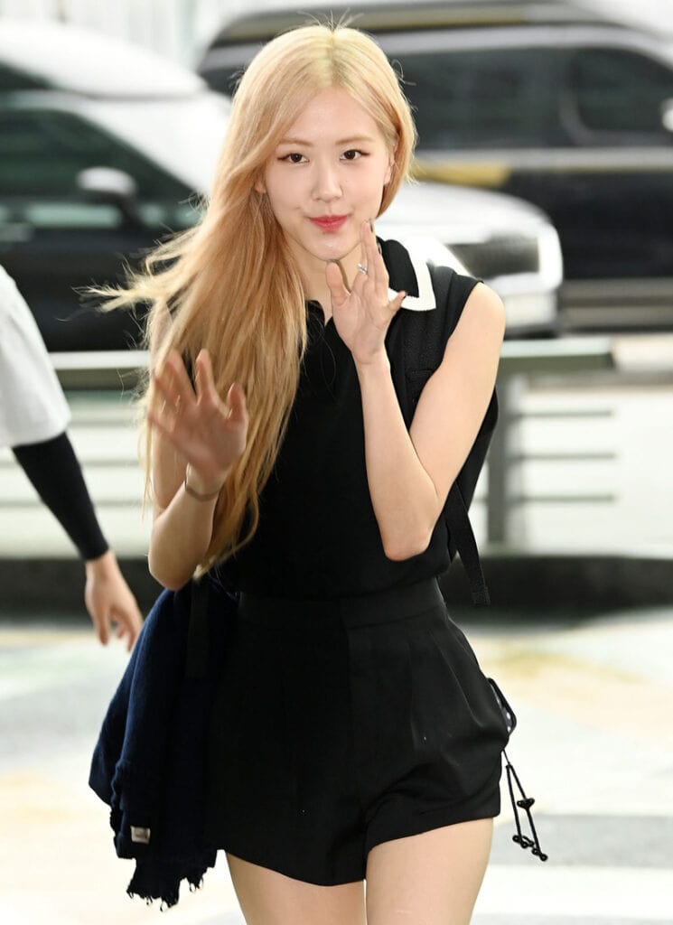 BLACKPINK Rose's Outfit at Incheon Airport on July 14, 2023
