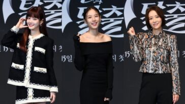 'The Escape of the Seven' Cast's Outfits at the Press Conference on September 14, 2023
