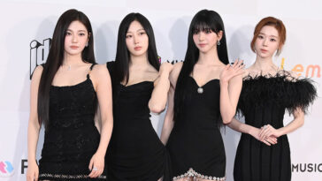 AESPA's Outfits at The Fact Music Awards Red Carpet on October 10, 2023