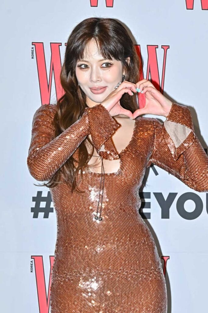 Hyuna's Outfit at ‘Love You W 2023’ WKorea Event on November 24, 2023