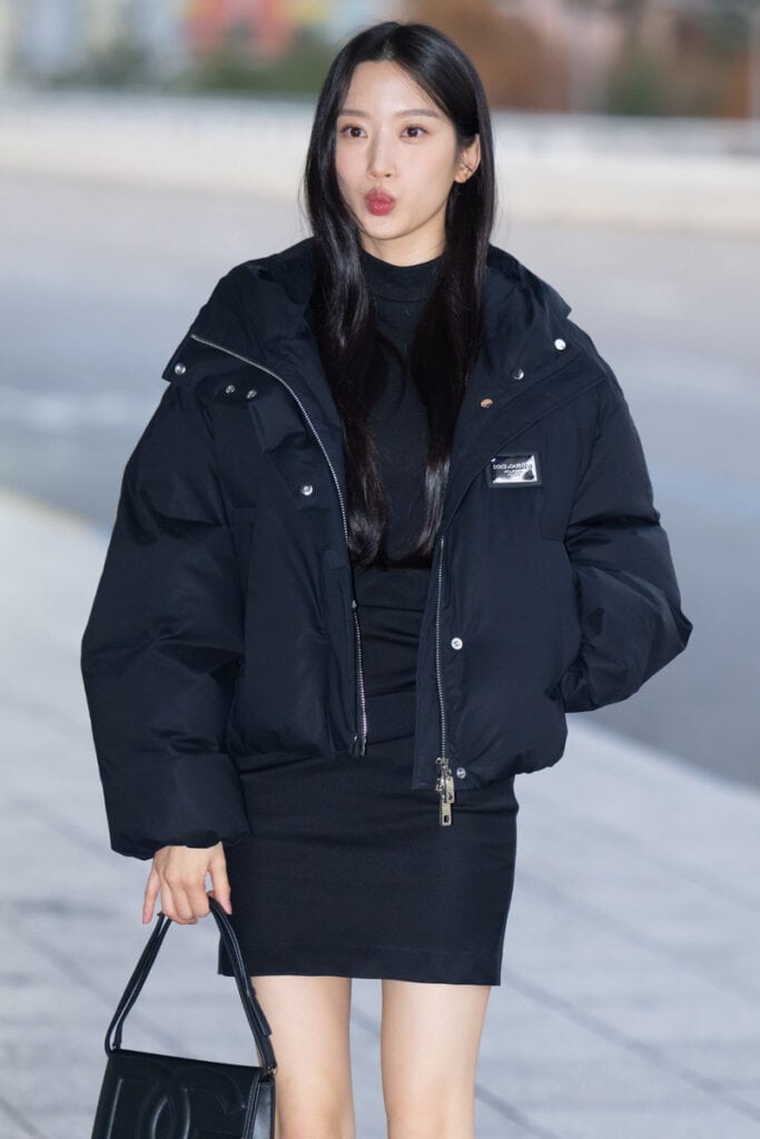 Moon Ga-Young's Outfit at Gimpo Airport on November 26, 2023