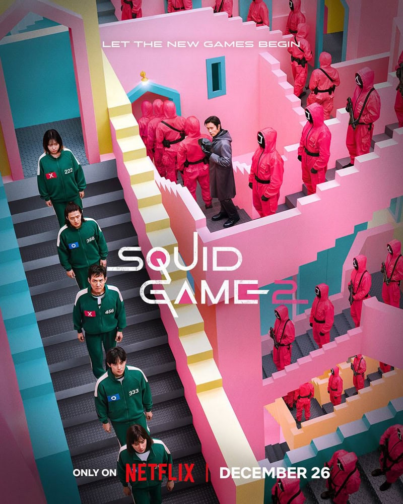 Squid Game 2 (Lee Jung-Jae, Lee Byung-Hun, Wi Ha-Jun, Gong Yoo)