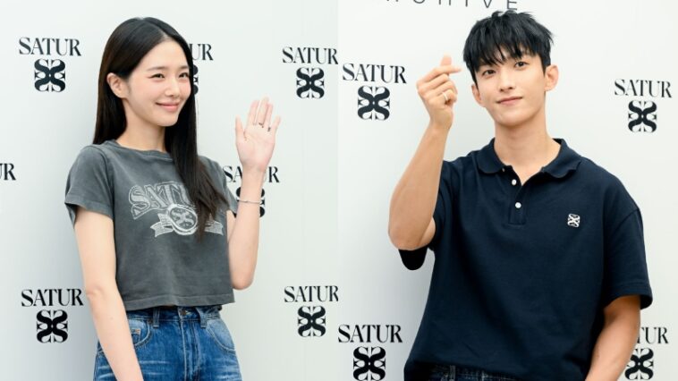 Park Gyu-young and SEVENTEEN DK's Outfit at Satur Event on July 10, 2025