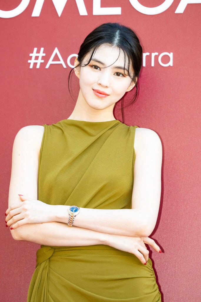 Han So-hee's Outfit at Omega Aqua Terra Event on July, 2025
