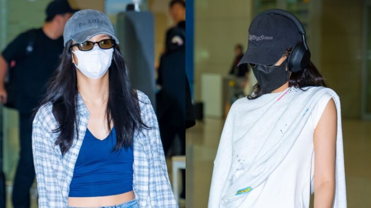 BLACKPINK's Outfit at Incheon Airport on July 29, 2025