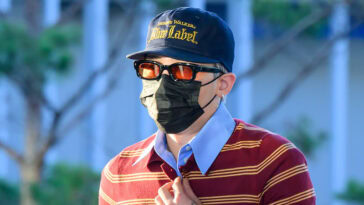 G-Dragon's Outfit at Incheon Airport on August 7, 2025