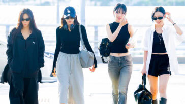 AESPA's Outfit at Incheon Airport on August 22, 2025