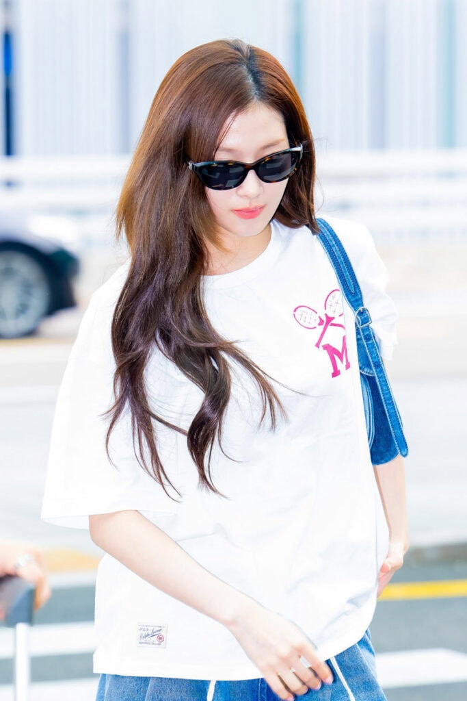Twice Sana's Outfit at Incheon Airport on September 9, 2025