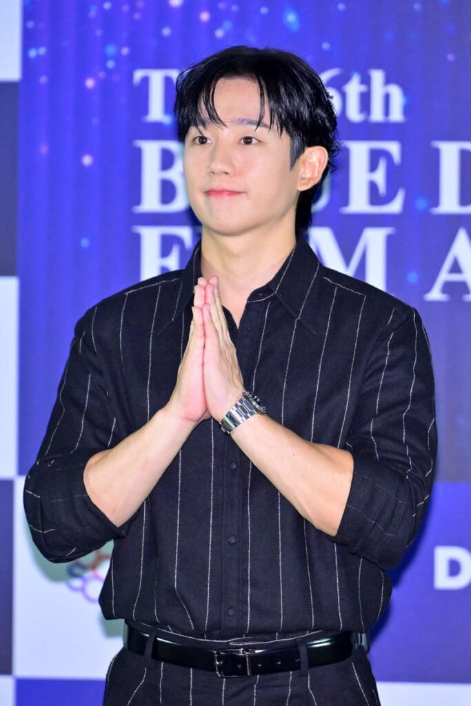 Jung Hae-in's Outfit at 46th Blue Dragon Awards Handprinting Ceremony on October 29, 2025