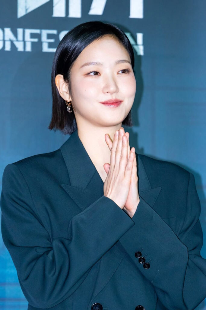 Kim Go-eun's Outfit at ‘The Price Of Confession’ press conference on December 3, 2025