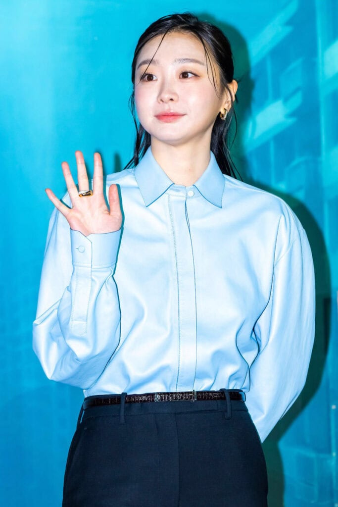 Kim Da-Mi's Outfit at ‘The Great Flood’ Press Conference on December 16, 2025