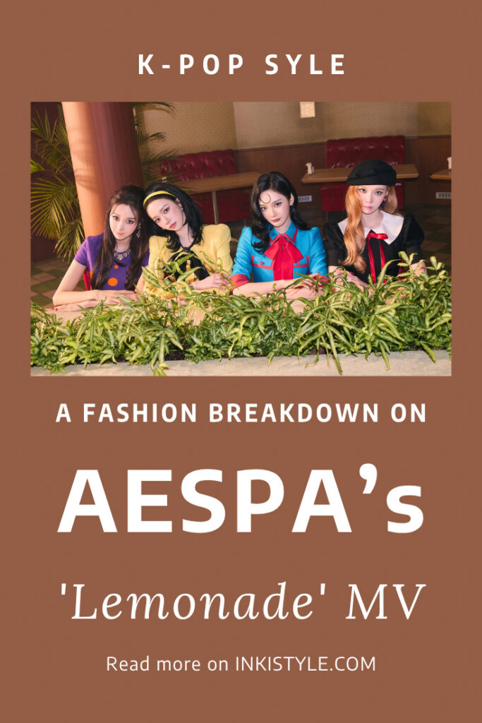 A Fashion Breakdown On AESPA's Lemonade MV